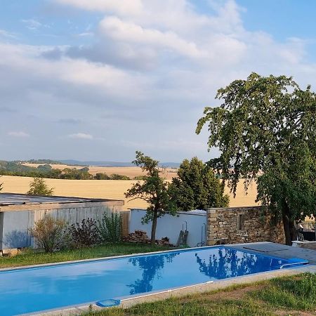 Alte Scheune Rietzschelhof Müglitztal Kültér fotó