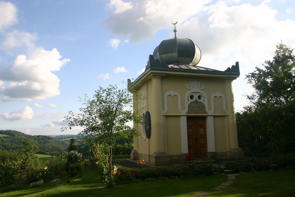 Alte Scheune Rietzschelhof Müglitztal Kültér fotó