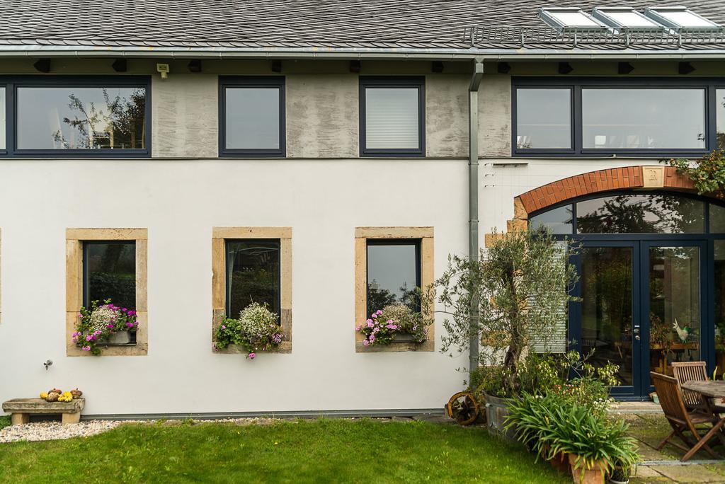 Alte Scheune Rietzschelhof Müglitztal Kültér fotó