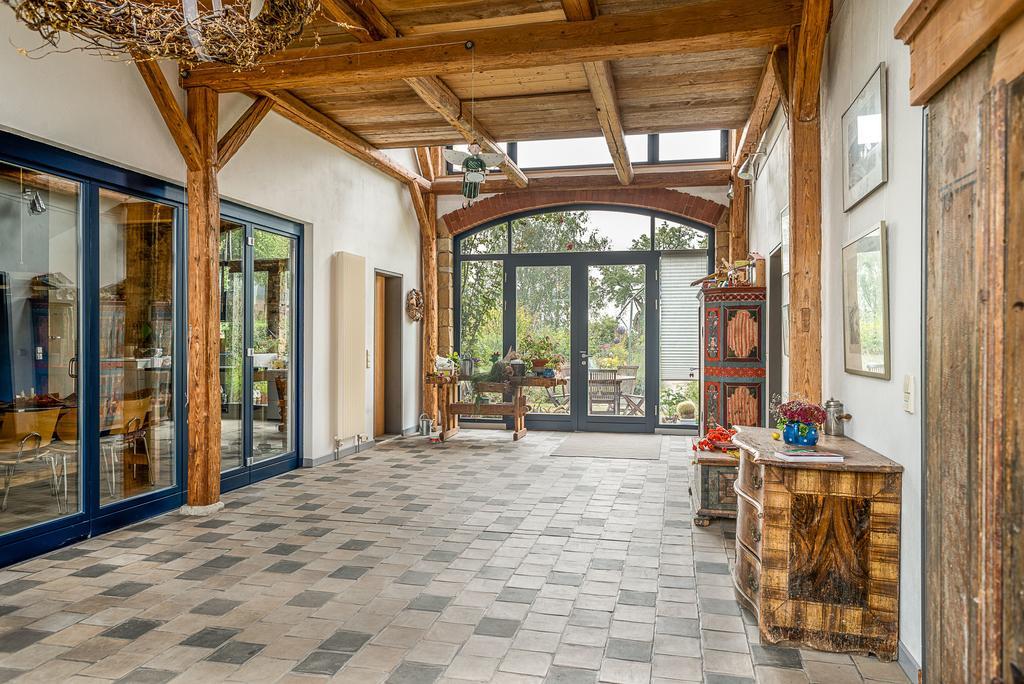 Alte Scheune Rietzschelhof Müglitztal Kültér fotó