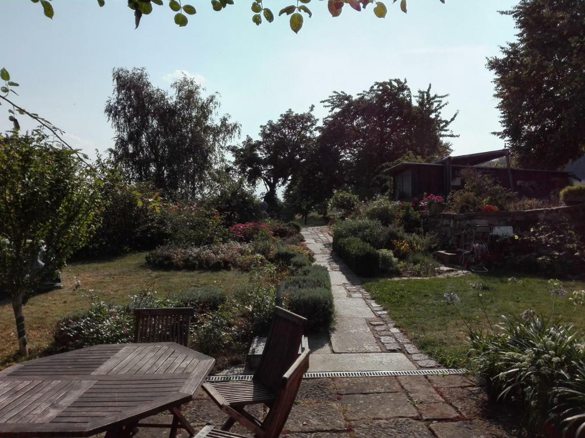 Alte Scheune Rietzschelhof Müglitztal Kültér fotó